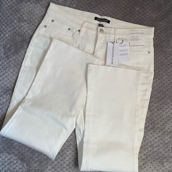 Calvin Klein High Rise Cripped Kick Boot - Picture 4 of 10